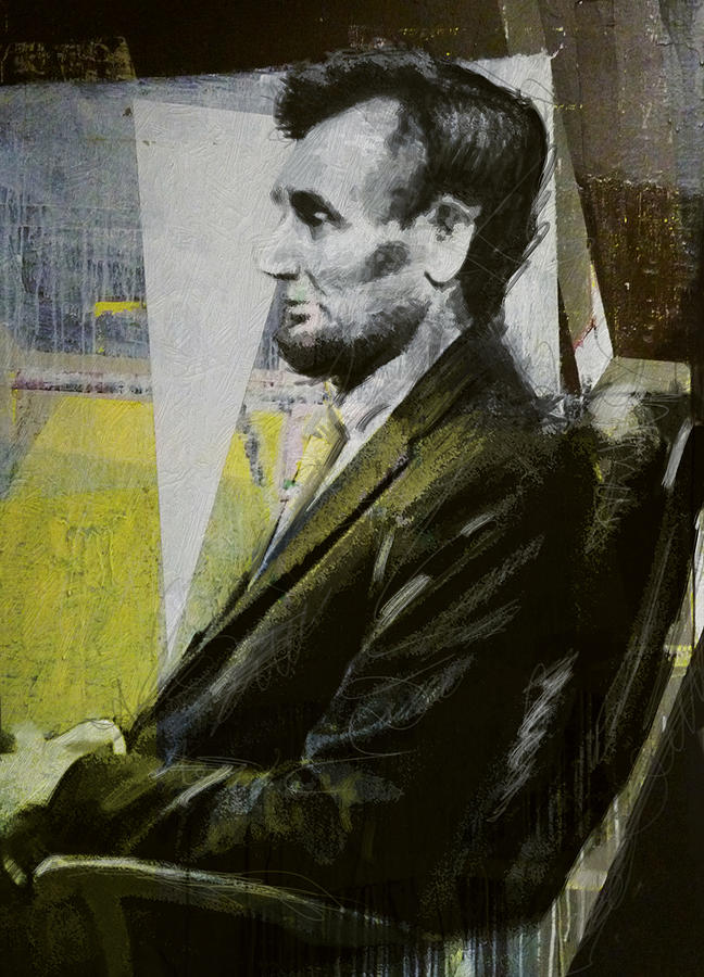 Abraham Lincoln 03 Painting by Corporate Art Task Force