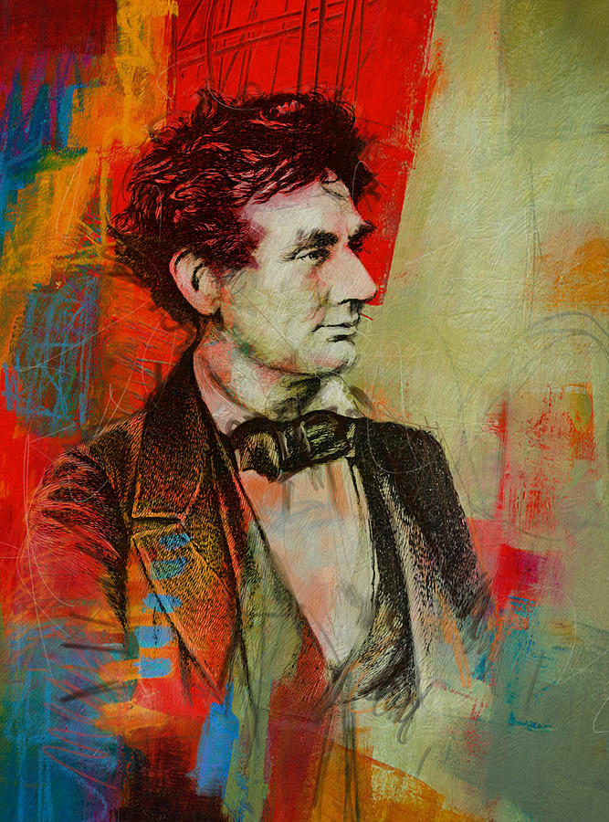 Abraham Lincoln Painting - Abraham Lincoln 04 by Corporate Art Task Force