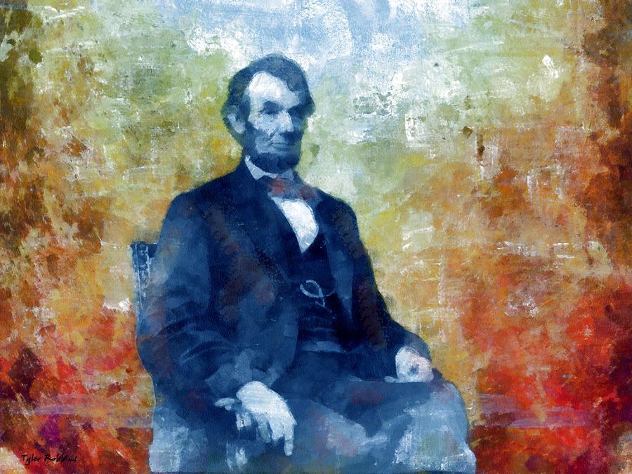 Abraham Lincoln 16th President of the U.S.A. Painting by Tyler Robbins
