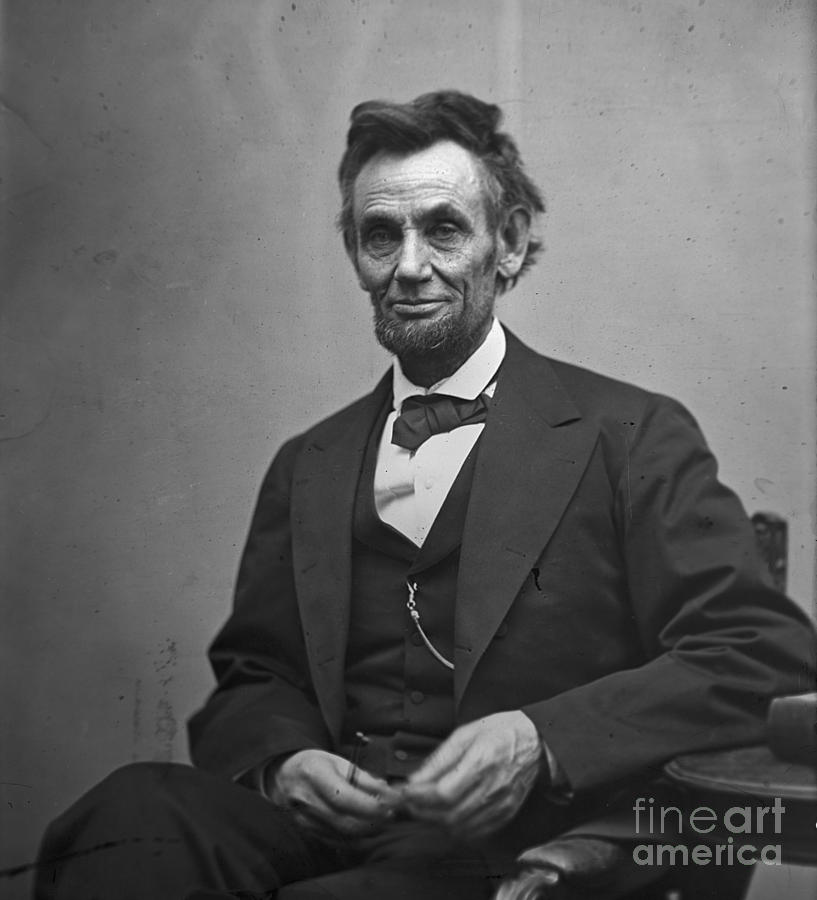 Abraham Lincoln 1865 Photograph by Padre Art