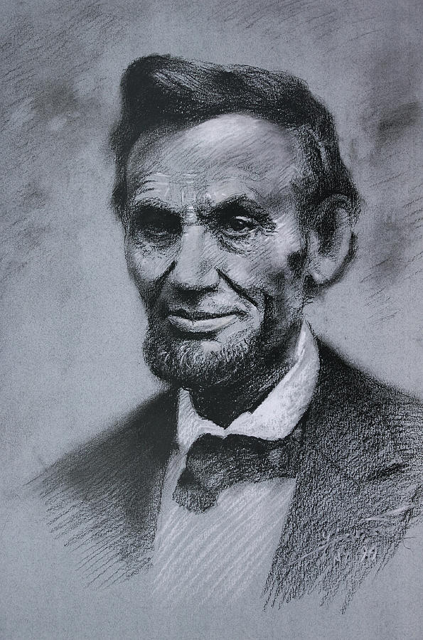 Abraham Lincoln Drawing by Viola El