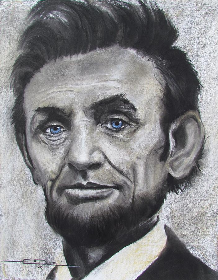 Abraham Lincoln Drawing by Eric Dee