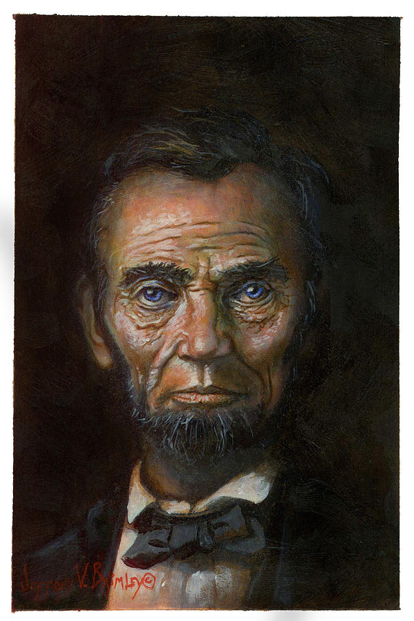 Abraham Lincoln Painting by Jeff Brimley
