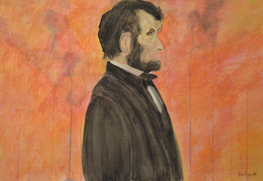 Abraham Lincoln Painting by Ken Figurski