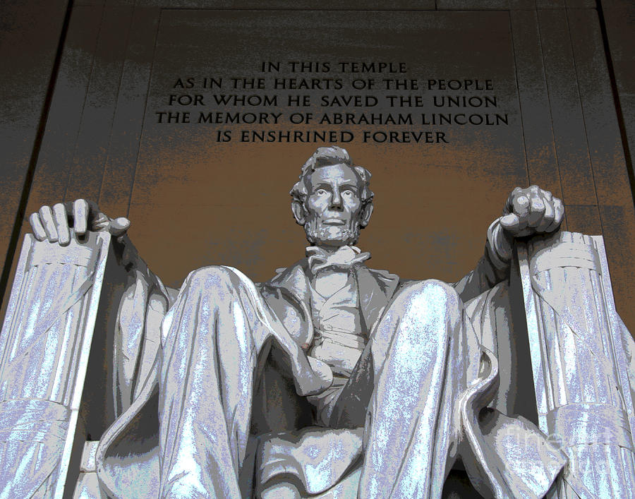 Abraham Lincoln Photograph by Larry Oskin