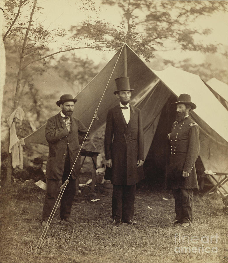Abraham Lincoln Near Antietam 1862 Photograph by Getty Research Institute