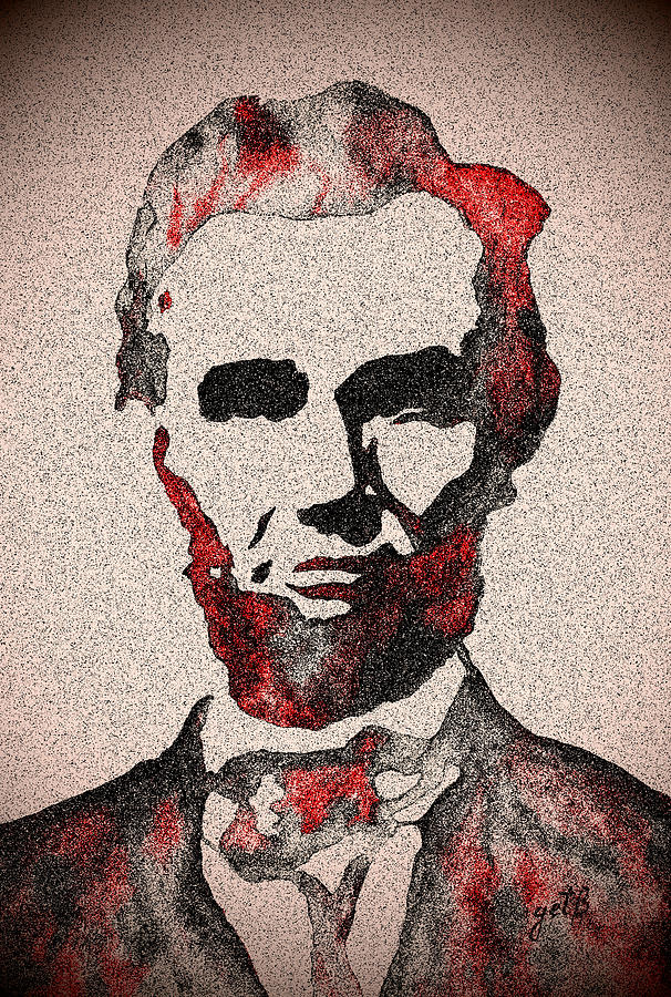 Abraham Lincoln Original Digital Painting Painting
