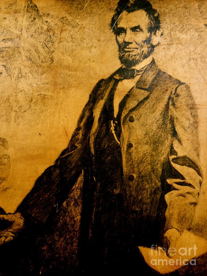 Abraham Lincoln President of the United States Photograph by Saundra Myles
