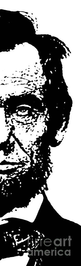 Abraham Lincoln Right Digital Art by David Caldevilla