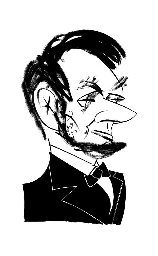 Abraham Lincoln Drawing by Tom Bachtell
