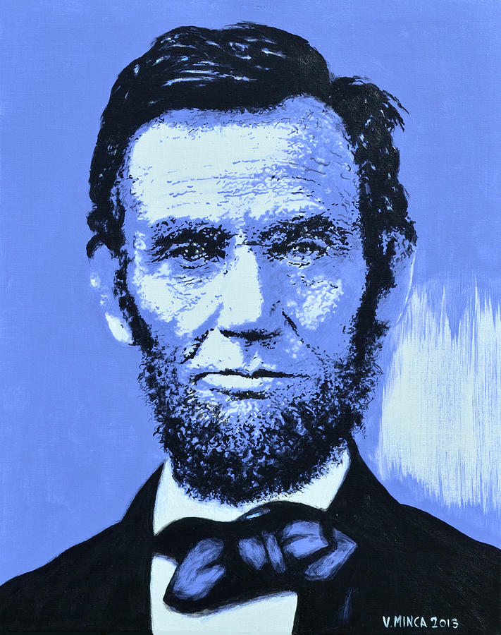 Abraham Lincoln Painting by Victor Minca - Fine Art America