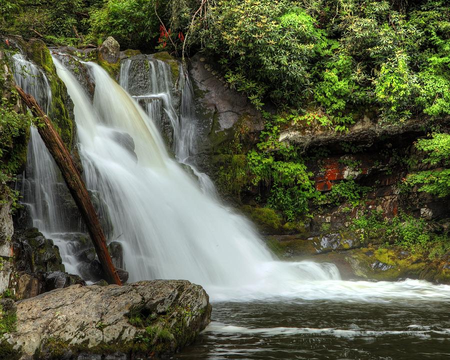 Abrams Falls Cades Cove TN Photograph by Coby Cooper