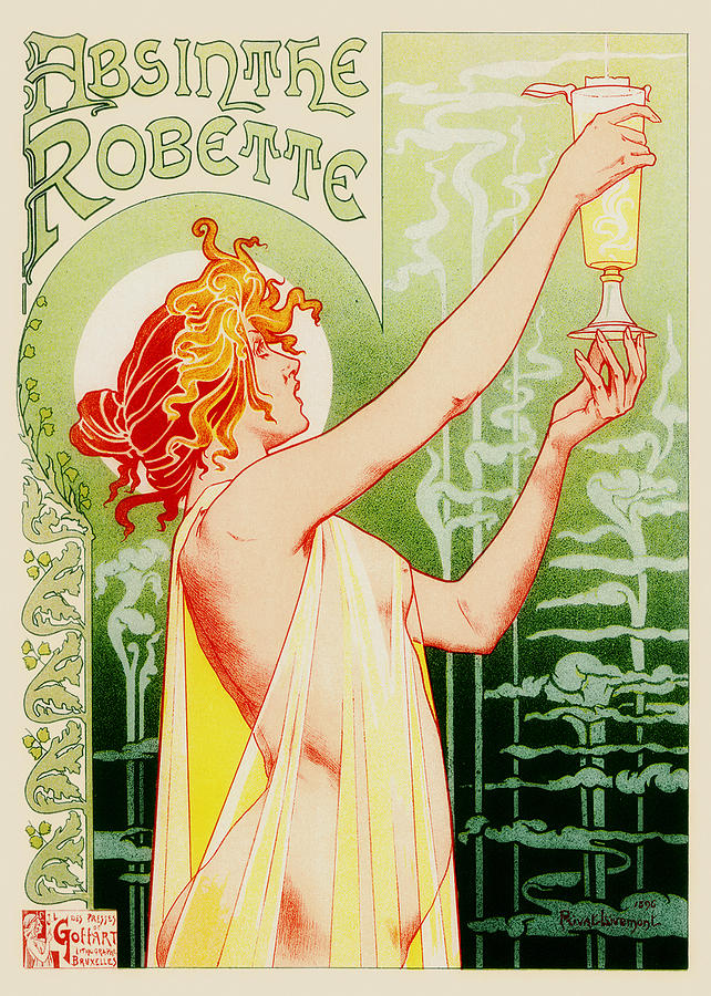 Vintage Photograph - Absinthe Robette by Mountain Dreams