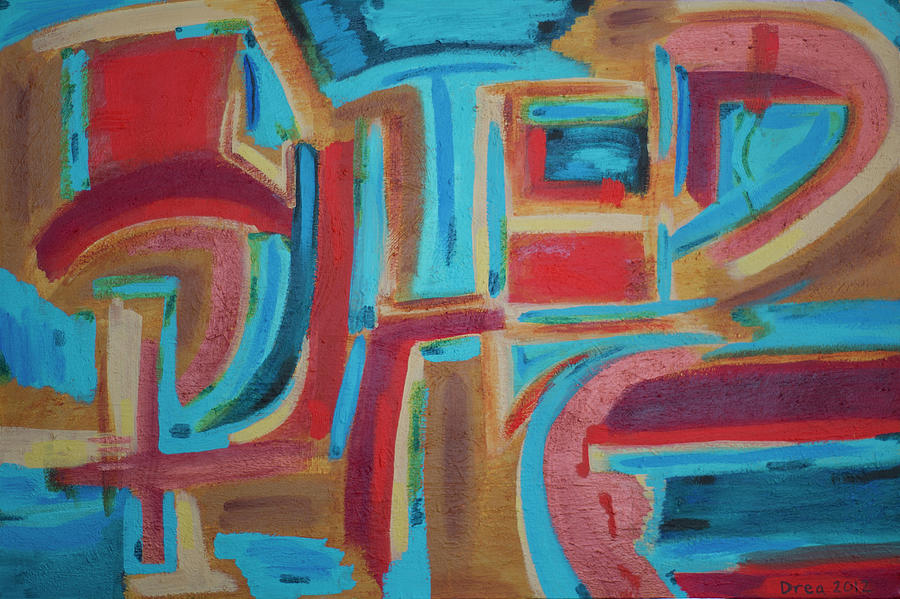 Abstract Painting - Absolution 2012 by Drea Jensen
