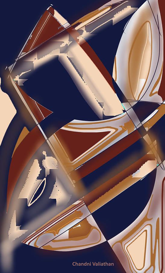 Abstract Digital Art - Abstract - 1 by Chandni Valiathan Abstract Digital Art - Abstract - 1 by Chandni Valiathan