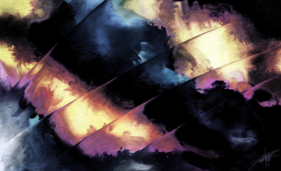 Abstract Painting - Abstract 121013 by Daniel Mowry