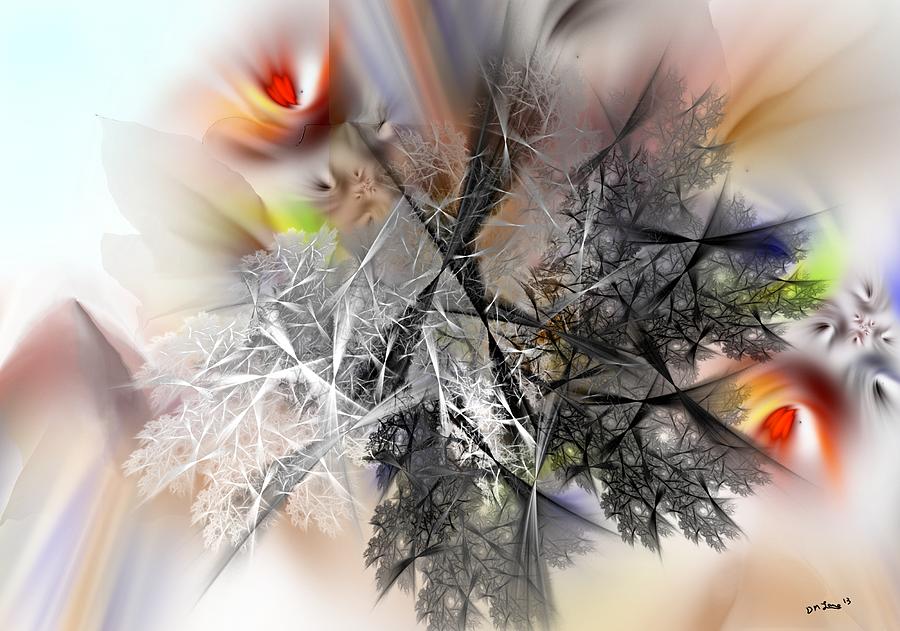 Abstract Digital Art - Abstract 121613 by David Lane