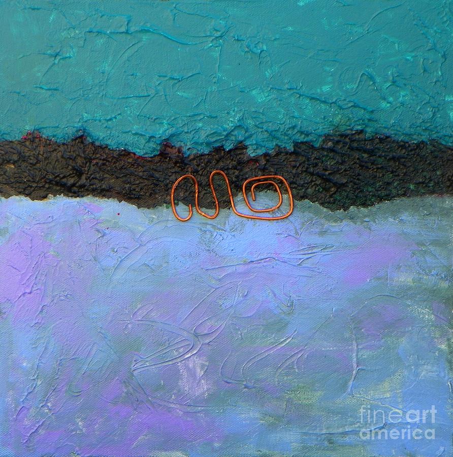 Abstract #128 Painting by Donna Frost