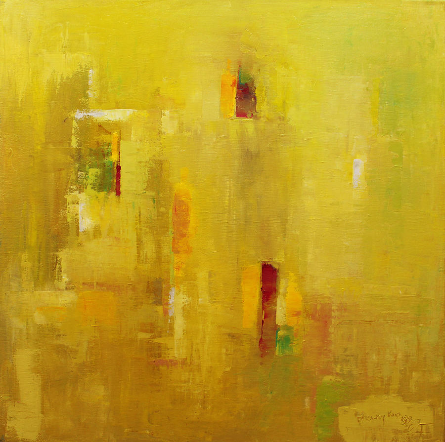 Abstract 2015 01 Painting by Becky Kim