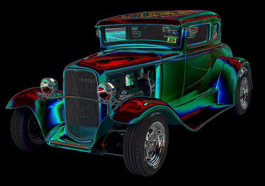 Abstract 31 Ford - Classic Hotrod Photograph by Billy Beck