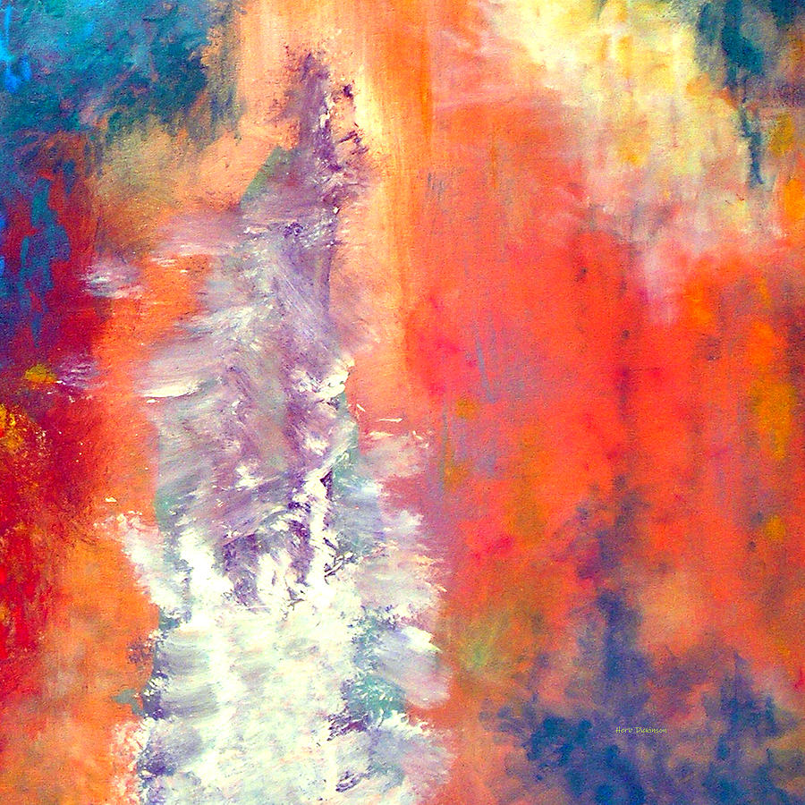 Abstract 323 Painting by Herb Dickinson