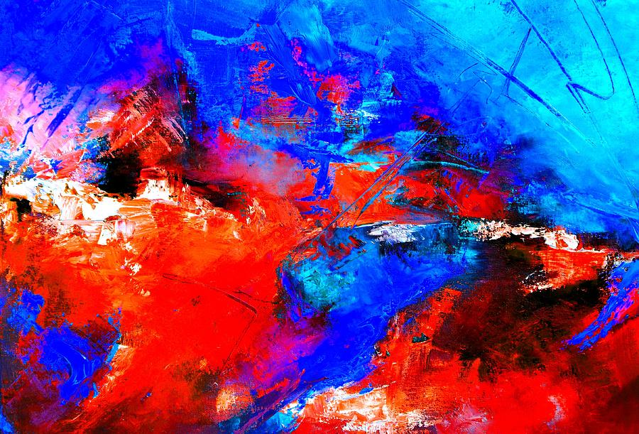 Abstract 9683805 Painting by Pol Ledent