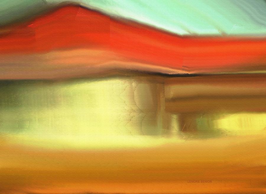 Abstract Painting - Abstract - Architecture by Lenore Senior