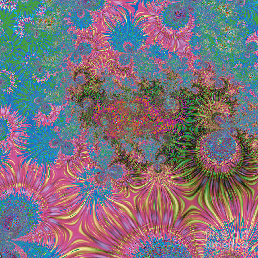 Magic Digital Art - Abstract Art Corals by Design Windmill