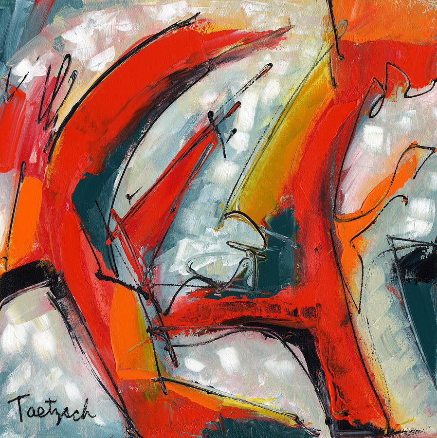 Abstract Art Forty-Eight Painting by Lynne Taetzsch