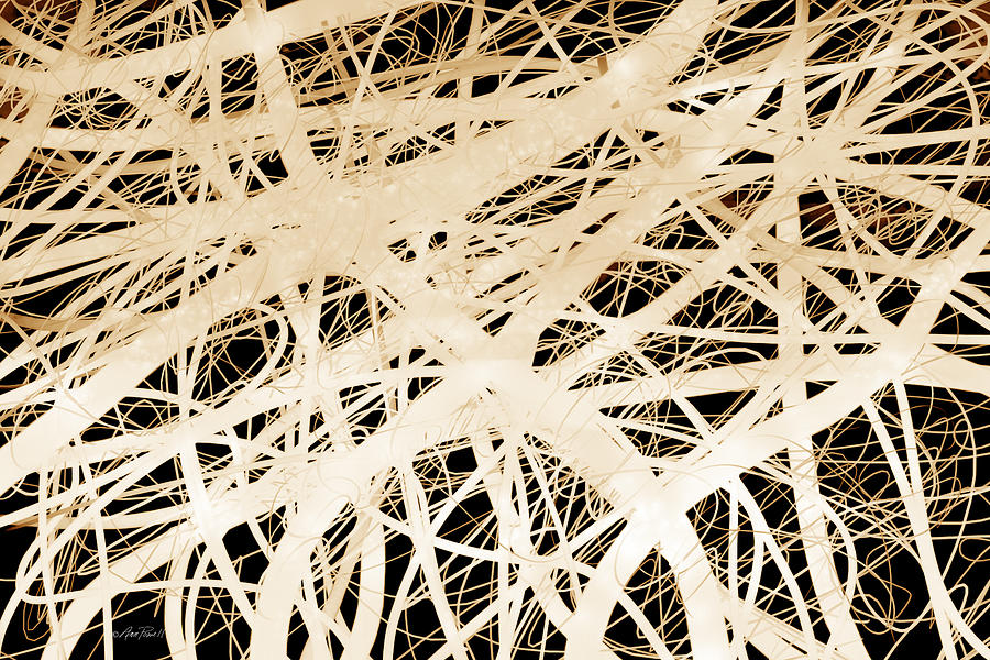 abstract- art- Neurons Digital Art by Ann Powell