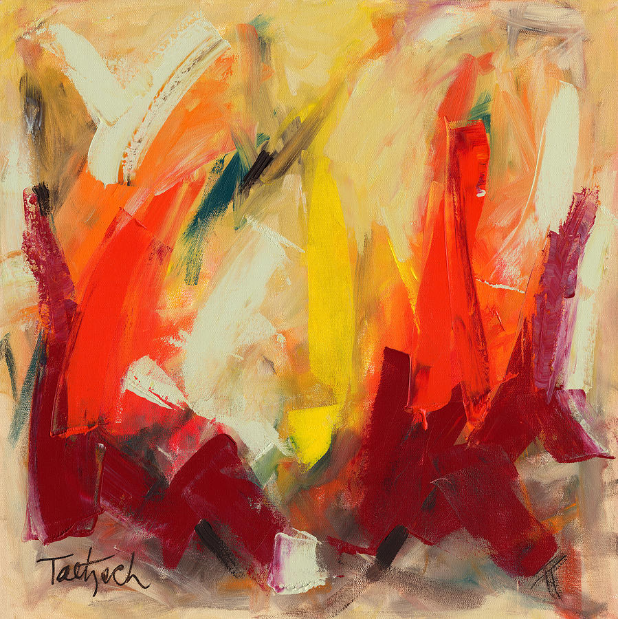 Abstract Art Sixty-One Painting by Lynne Taetzsch