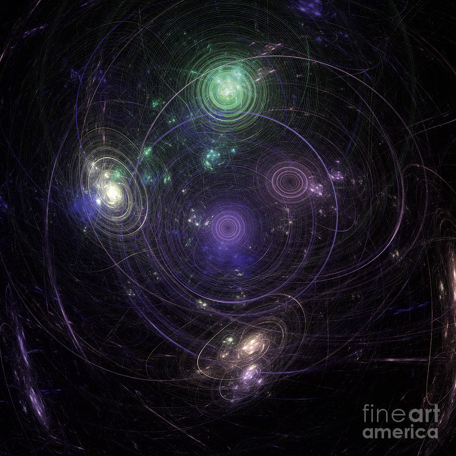 Abstract Art Universe Digital Art by Design Windmill - Pixels