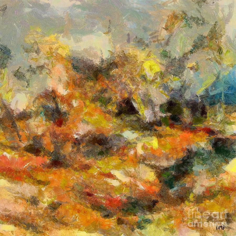 Abstract Autumn 2 Painting by Dragica  Micki Fortuna