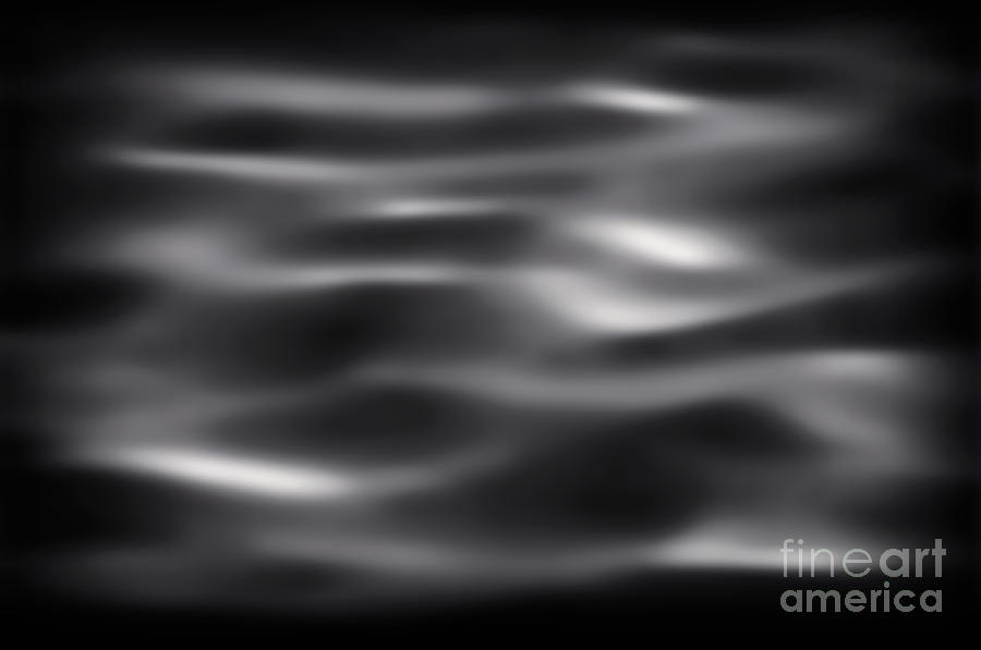 Abstract Photograph - Abstract Beach Sand in Moonlight by Walt Foegelle