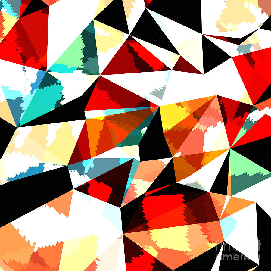 Newsletter Digital Art - Abstract Background With Triangles And by Romas photo Newsletter Digital Art - Abstract Background With Triangles And by Romas photo