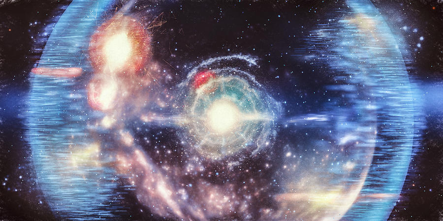 Abstract big bang conceptual image Photograph by Gremlin