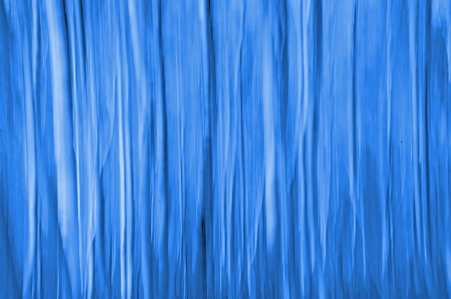Abstract Forest Blue