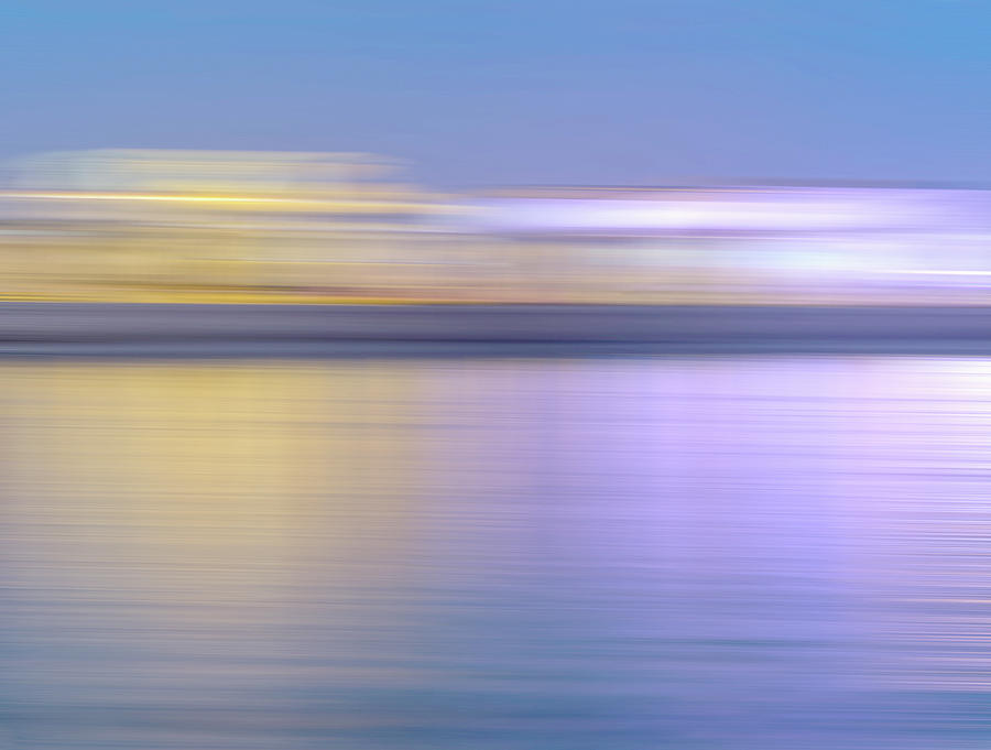 Abstract Blurred Motion Skyline Photograph by Ikon Ikon Images