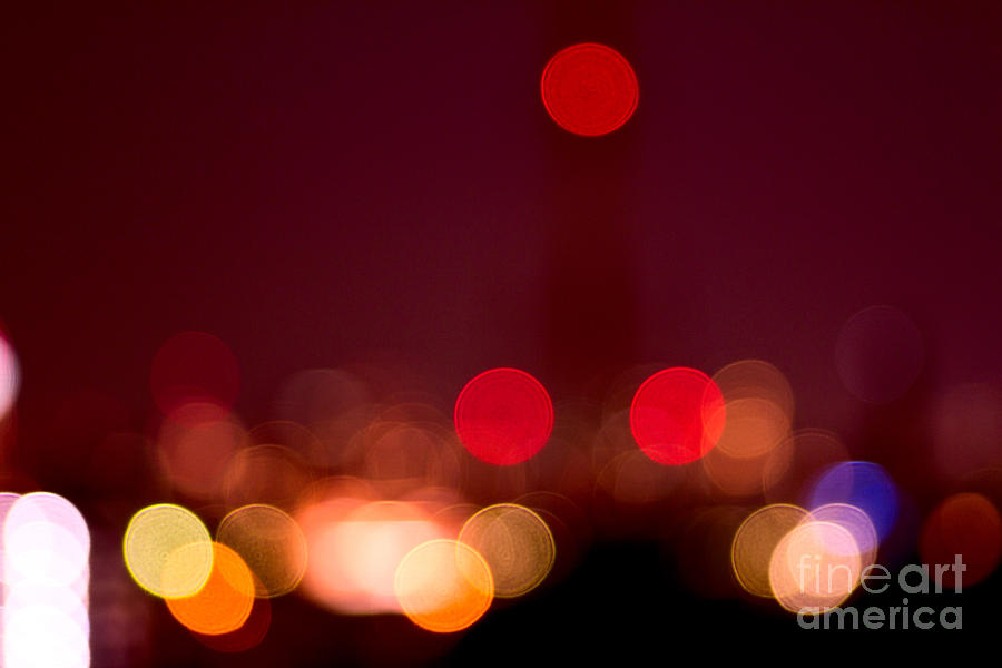 Abstract Bokeh Lights I Photograph by Beverly Claire Kaiya
