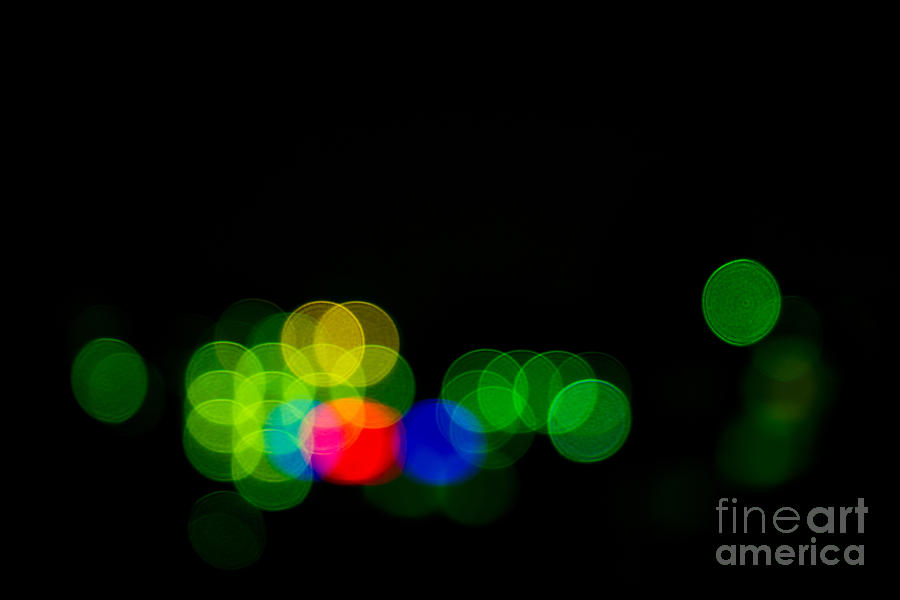 Abstract Bokeh Lights III Photograph by Beverly Claire Kaiya