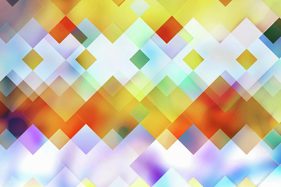 Abstract Bright Multicolored Photograph by Ikon Ikon Images