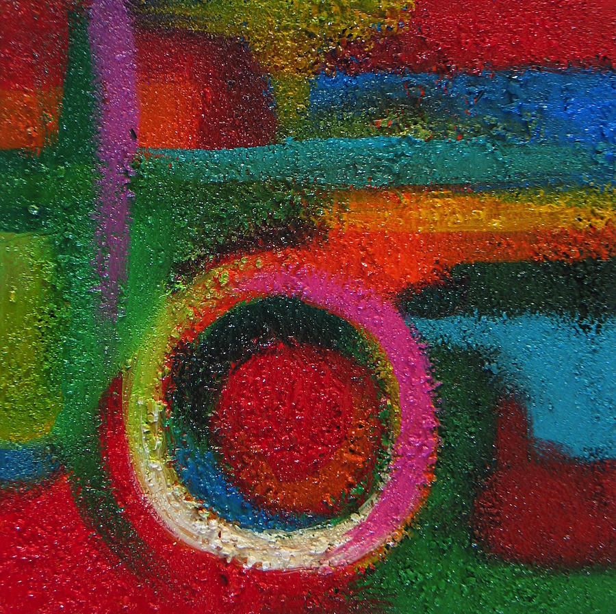 Abstract Colors Eight Painting by Lance Headlee