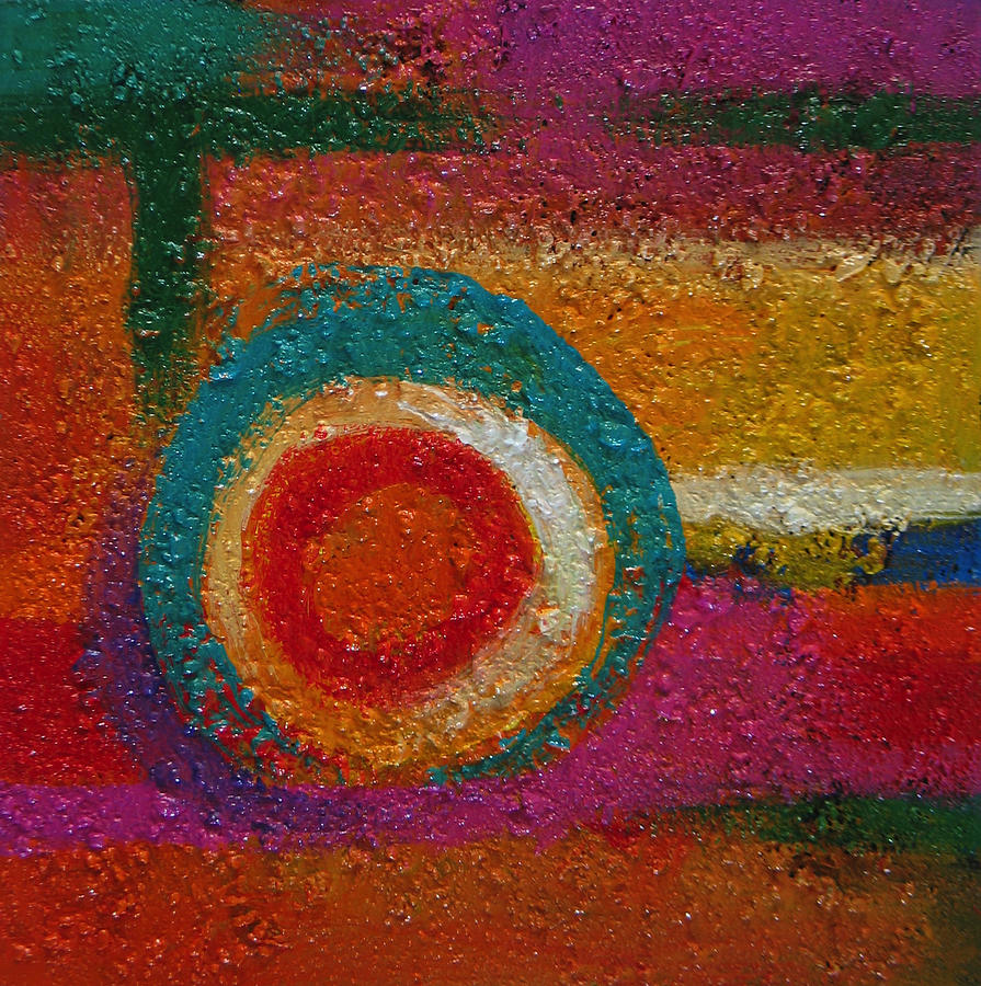 Abstract Colors Six Painting by Lance Headlee