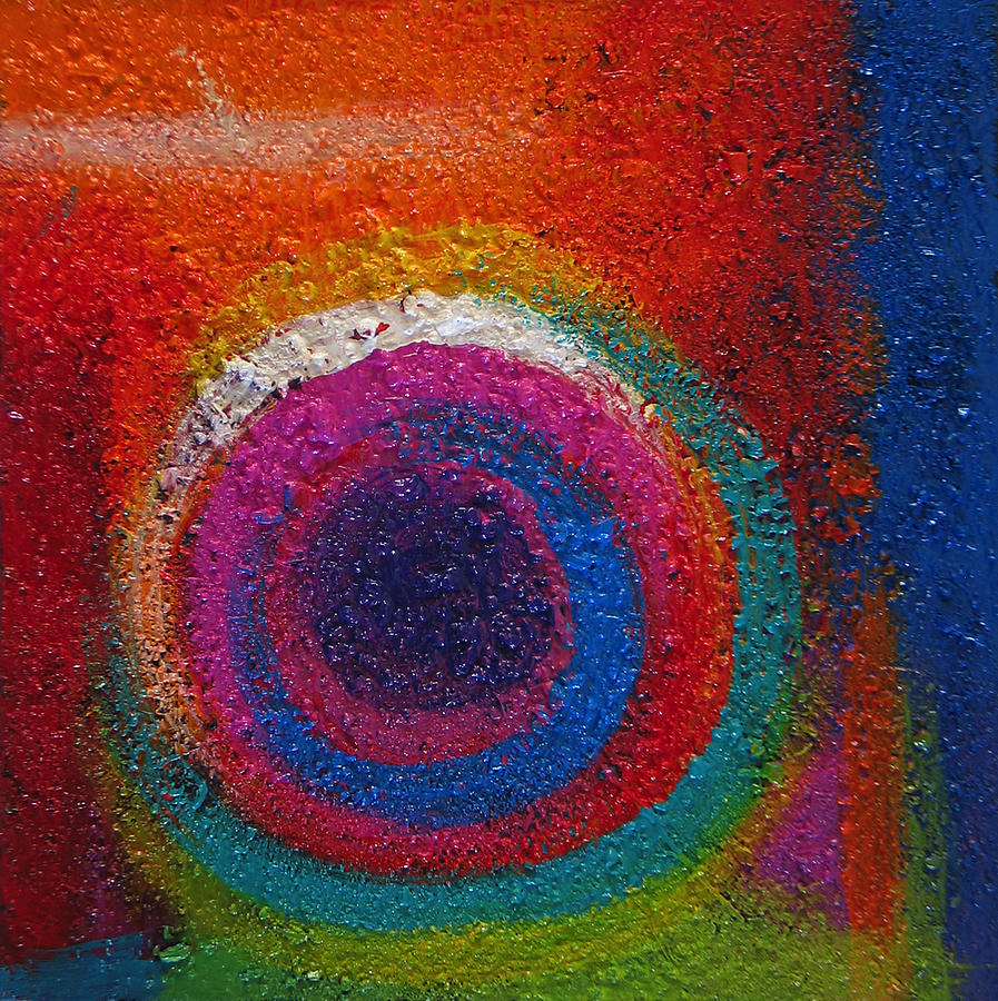 Abstract Colors Two Painting by Lance Headlee