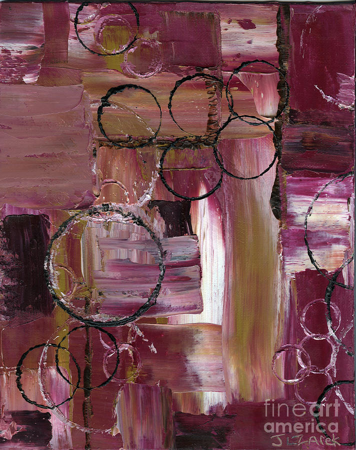 Abstract Connection one Painting by J L Zarek