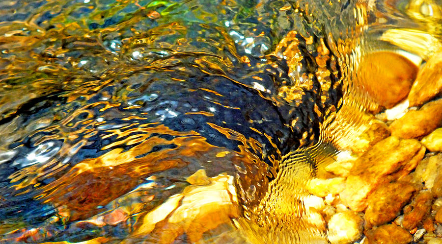 Abstract Creek Water 1 Photograph by Duane McCullough
