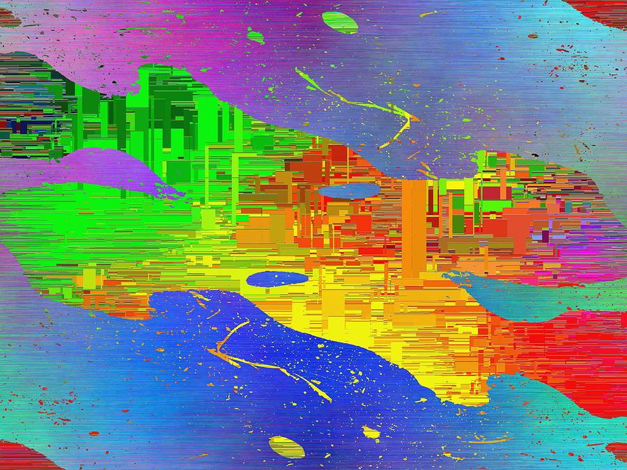 Abstract Cubed 11 Digital Art by Tim Allen