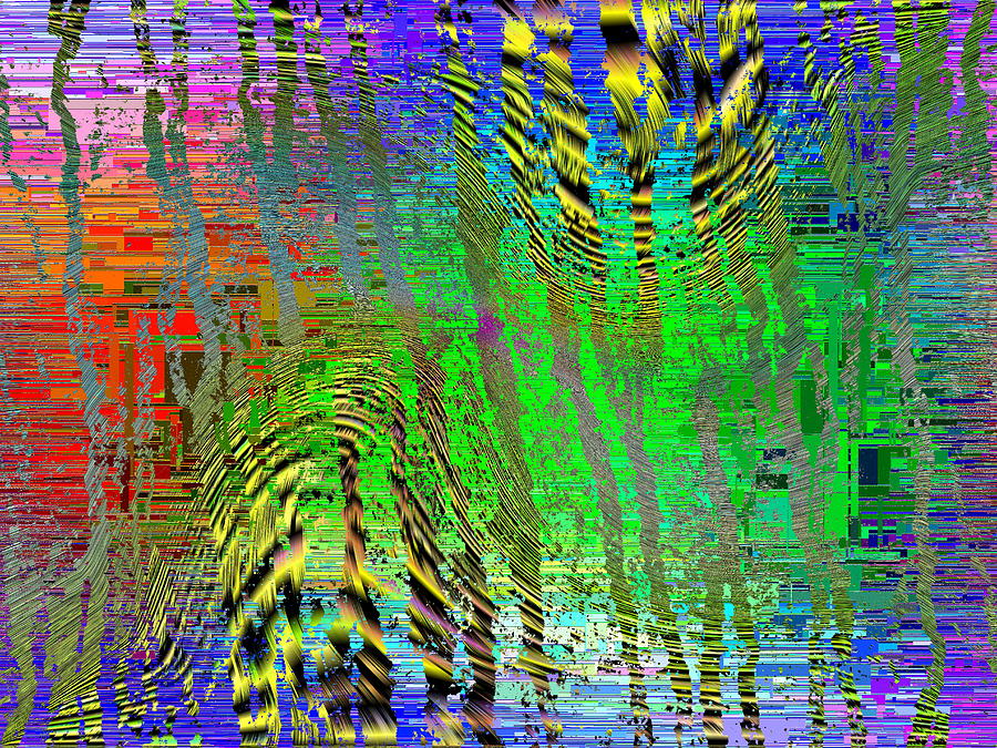 Tim Allen Digital Art - Abstract Cubed 122 by Tim Allen