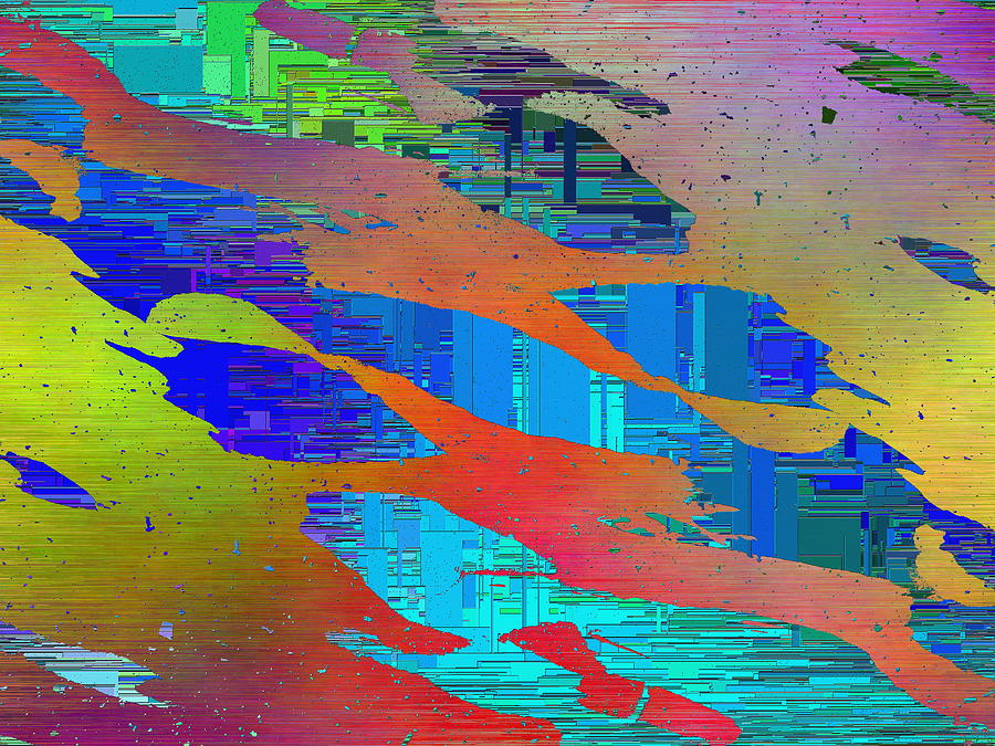 Tim Allen Digital Art - Abstract Cubed 130 by Tim Allen
