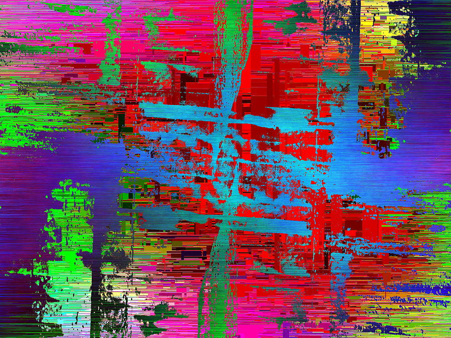 Abstract Cubed 47 Digital Art by Tim Allen